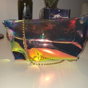 Holographic women’s purse